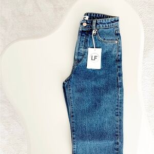 Lovers & Friends Ryan High Rise Loose Straight Jeans